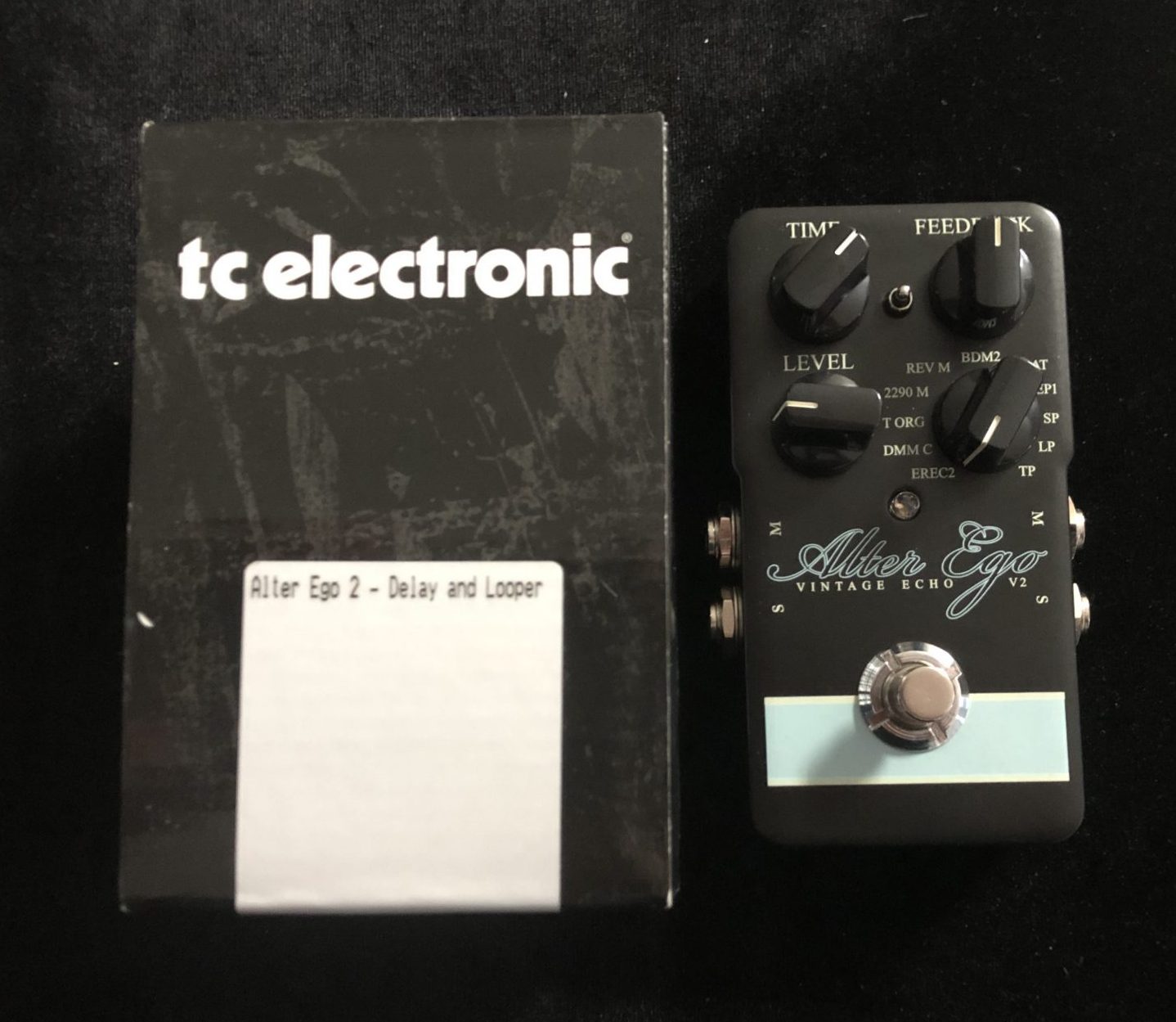 New TC Electronic Alter Ego 2 Delay Pedal Authorized Dealer Free Shipping