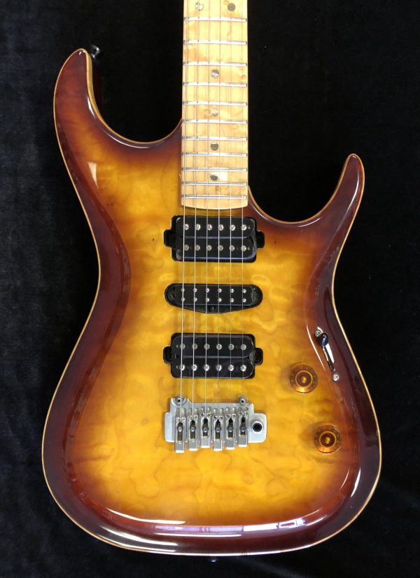 Zion Classic Electric Guitar Featuring Birdseye Maple Fret Board, Sperzel Locking Tuners Tweed Case - Image 3