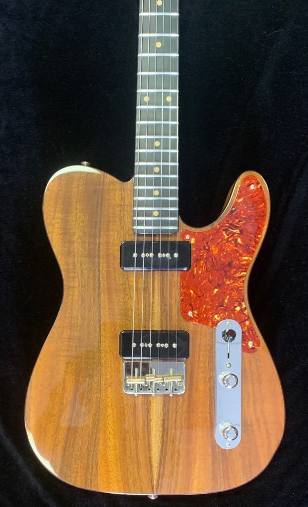 Fender Limited Edition Custom Shop Artisan KOA P90 Telecaster w/ Custom Shop Case - Image 3