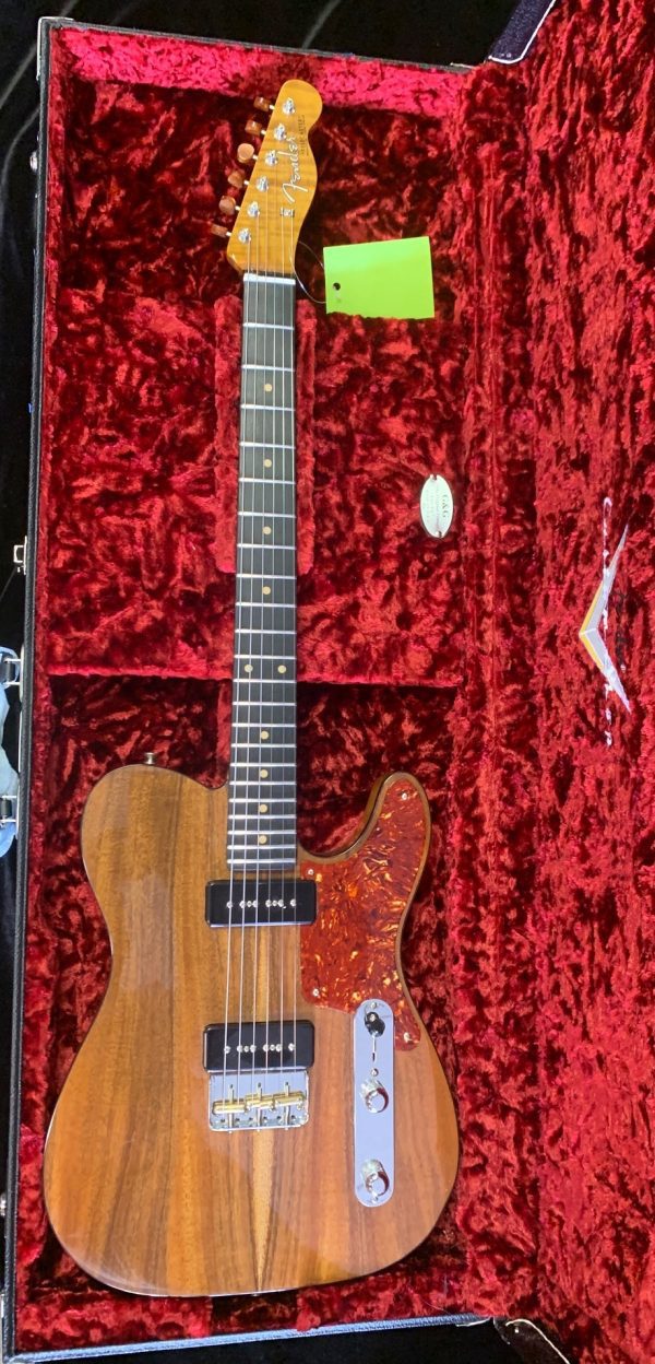 Fender Limited Edition Custom Shop Artisan KOA P90 Telecaster w/ Custom Shop Case - Image 9