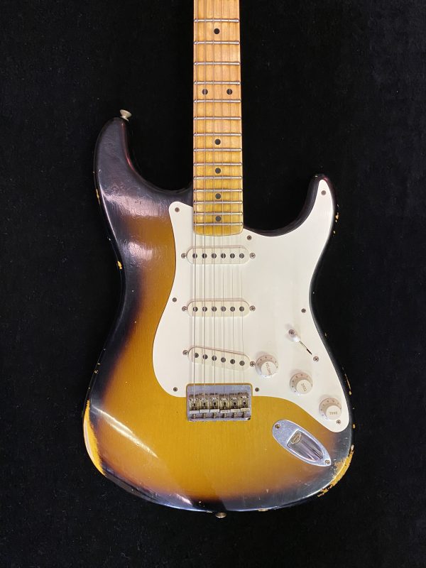 Fender Custom Shop - '57 Stratocaster Relic - Sunburst - Custom Shop Case- Hardtail