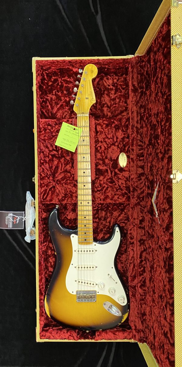 Fender Custom Shop - '57 Stratocaster Relic - Sunburst - Custom Shop Case- Hardtail - Image 8