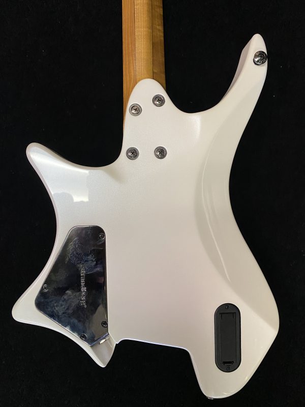 strandberg Boden Metal NX 6 Electric Guitar White Granite - Gig Bag - Image 6