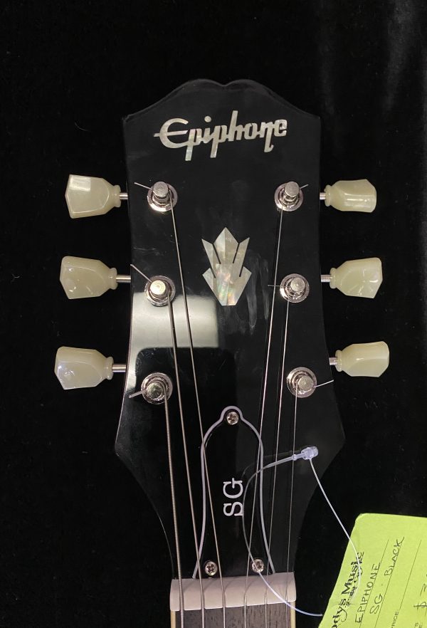 Epiphone SG Standard - Black - Image 4