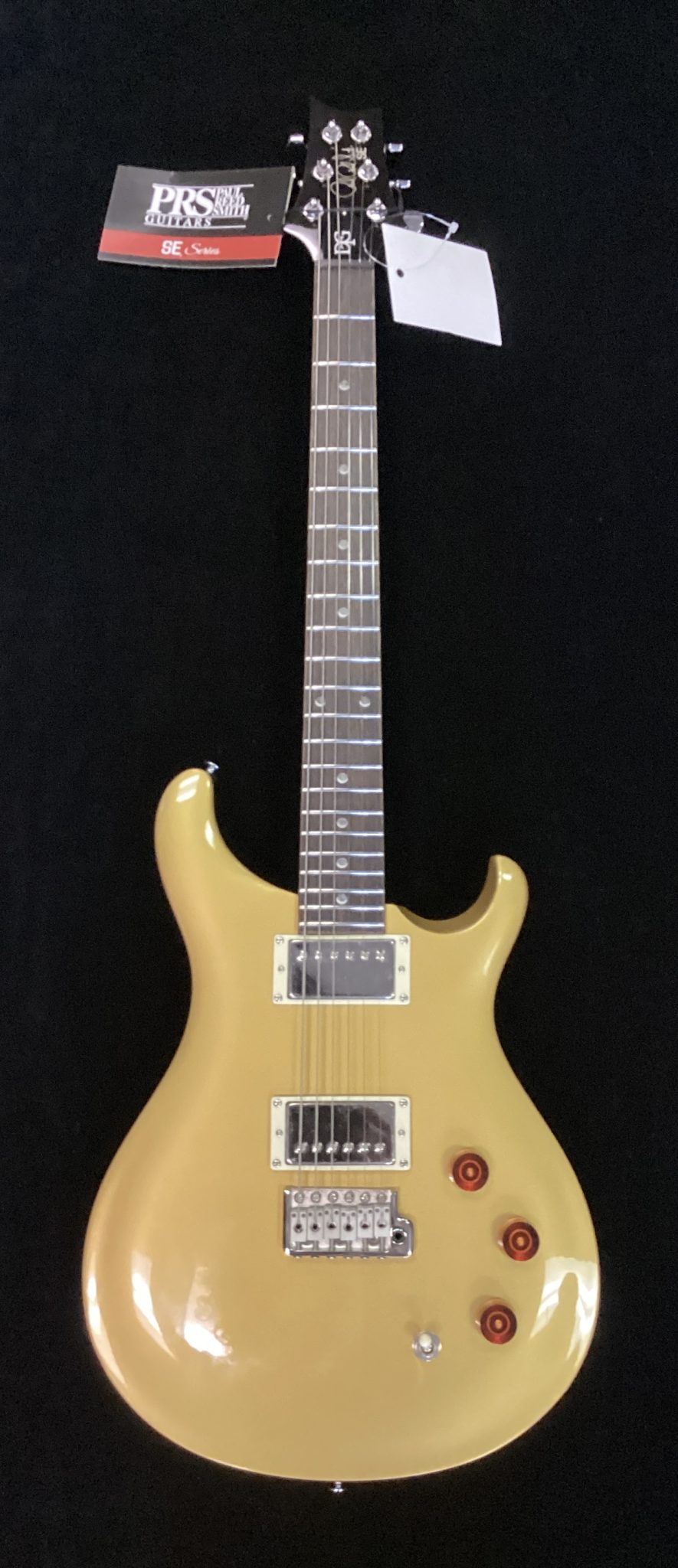 PRS SE DGT David Grissom Signature Solidbody Electric Guitar - Gold Top