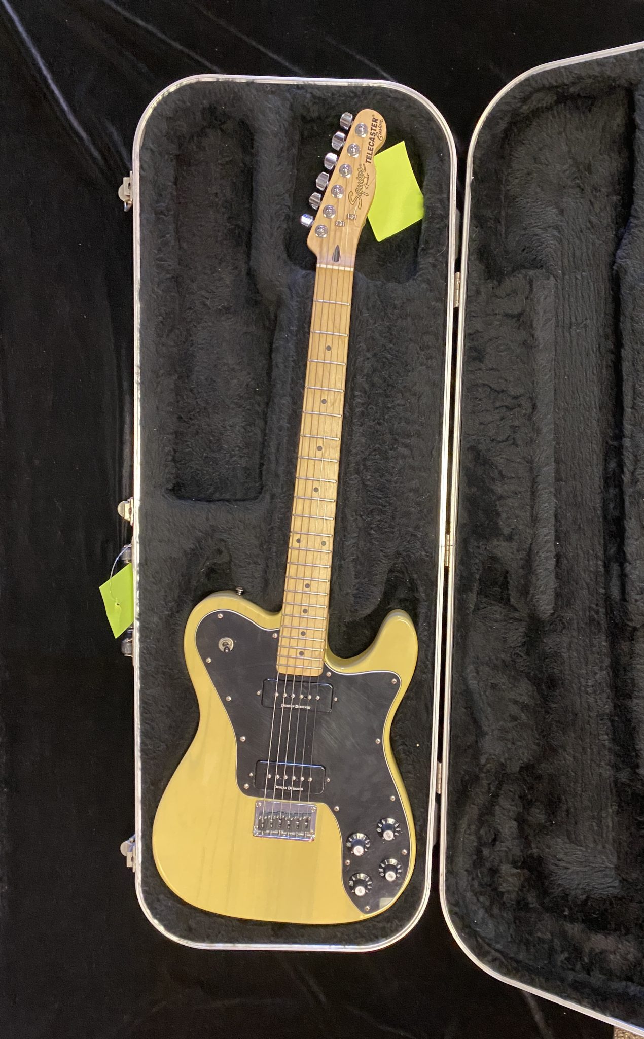 Squier Vintage Modified Telecaster Custom II w/Hard Case - Woody's Music  Store Tega Cay Also Serving Fort Mill Rock Hill Charlotte, NC and Beyond