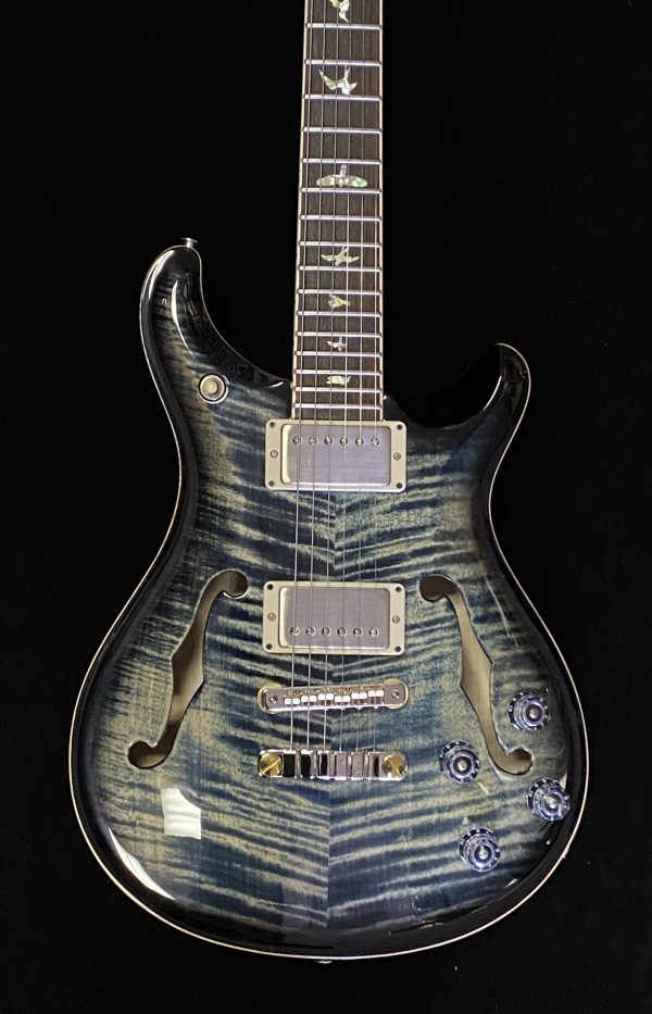 PRS McCarty 594 Hollowbody Electric- Faded Whale Blue Smokeburst w/Case (2023)