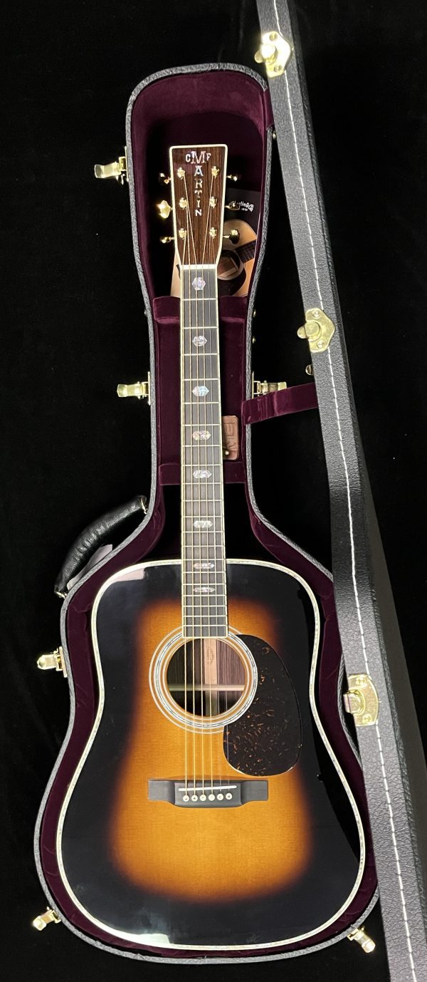 Martin Guitars D-41 Acoustic Guitar - Sunburst - 2023 w/Case - Image 4