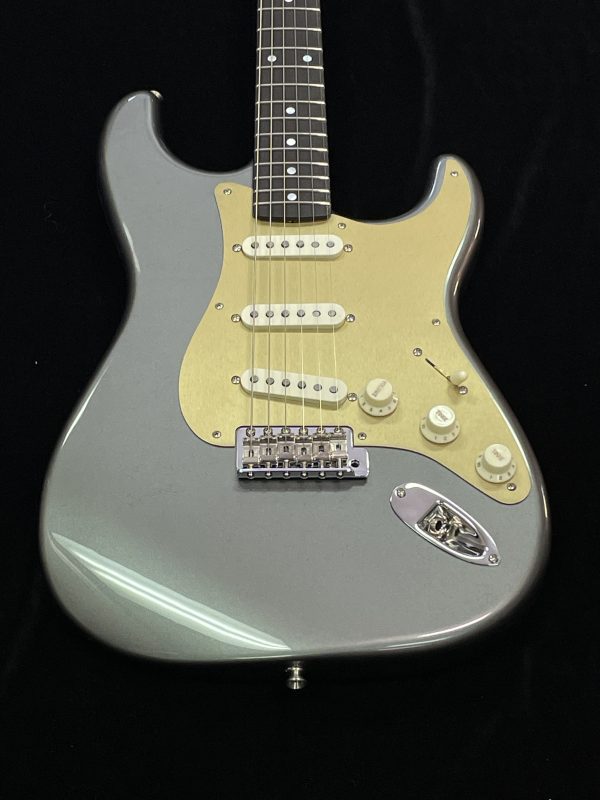 Fender Custom Shop LTD Roasted Strat Special NOS Electric Guitar Aged Pewter - Image 4