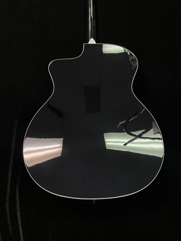 Used Mint Taylor 2024 214ce BLK Deluxe Acoustic Guitar - Image 7