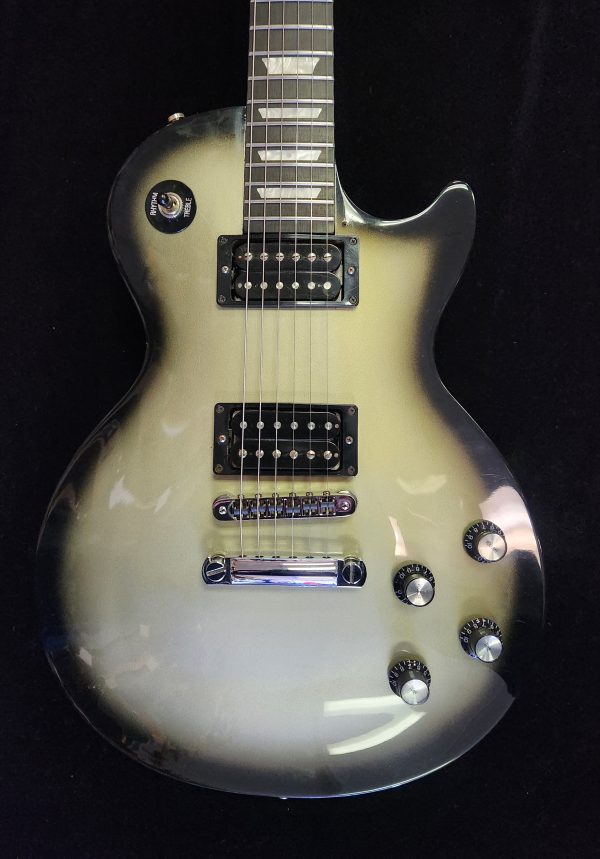 2002 Gibson Les Paul Studio Deluxe - Silverburst w/ Case - Image 2