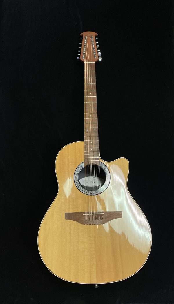 Ovation 6751 12-String Acoustic Guitar with Electronics