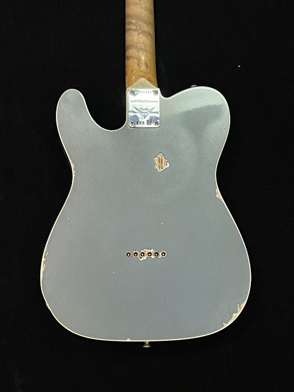 Fender Custom Shop B2 Limited Josephina HS Telecaster Custom Relic Charcoal Frost - Image 8