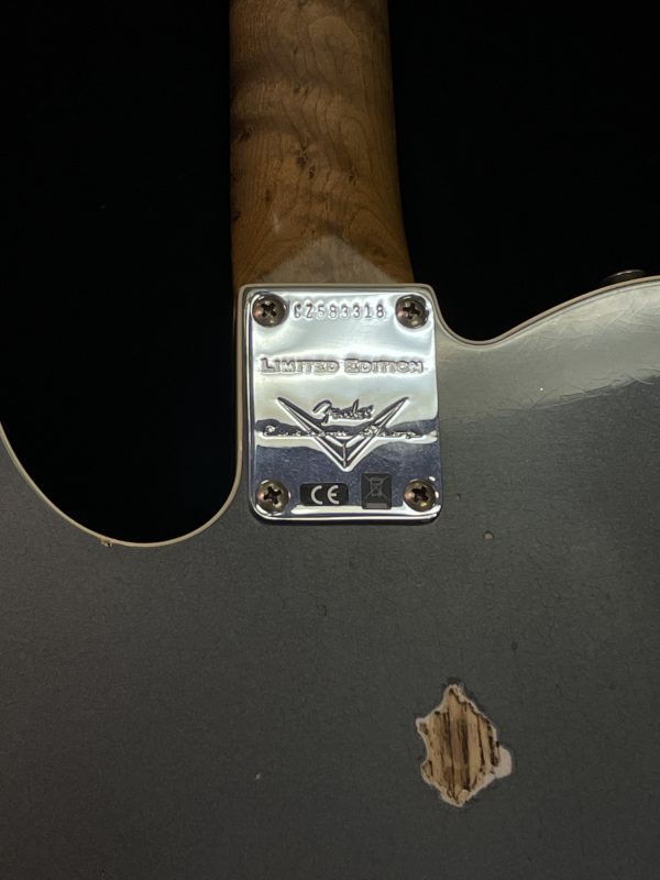 Fender Custom Shop B2 Limited Josephina HS Telecaster Custom Relic Charcoal Frost - Image 10