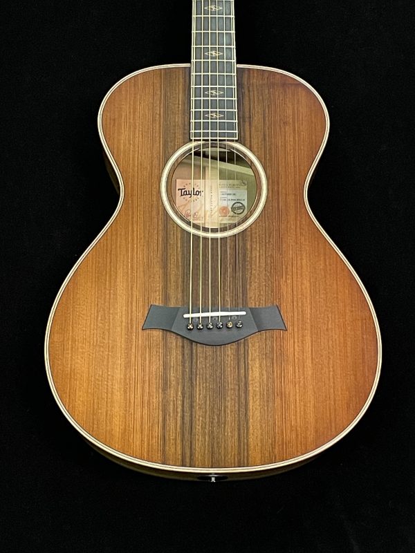 Taylor C12-E Custom Redwood Top / Sassafras Back & Sides - Image 3