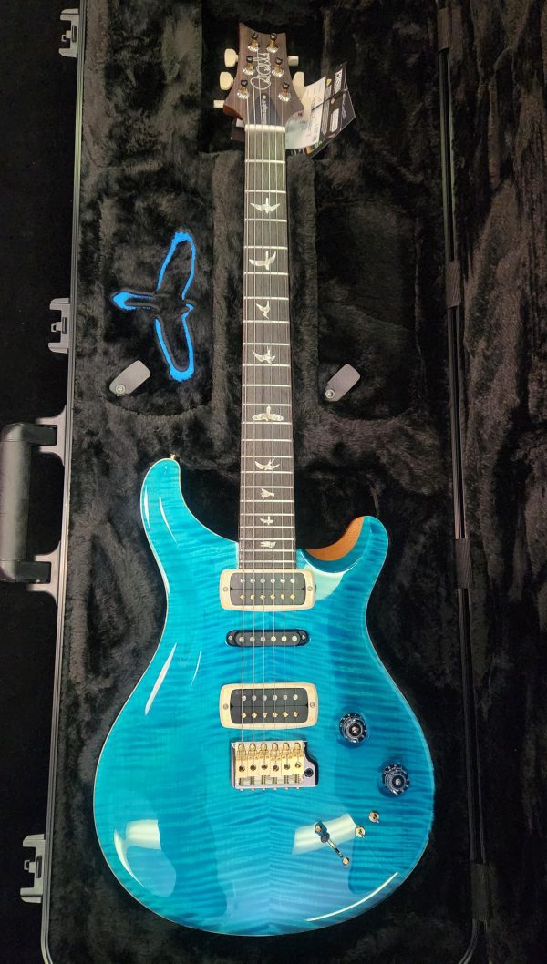 2025 PRS Modern Eagle V 10 Top - Carol Blue - w/ Case - Image 10