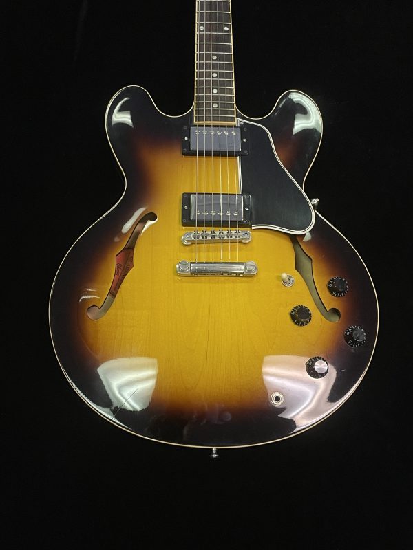 Gibson ES-335 Memphis Tobacco Sunburst Hollowbody Electric Guitar 2011 - Image 3