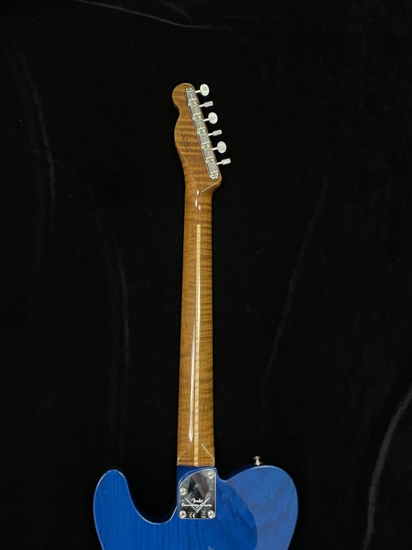 Fender Custom Shop B4 AM Custom Telecaster NOS MN Sapphire Blue Transparent - Image 9