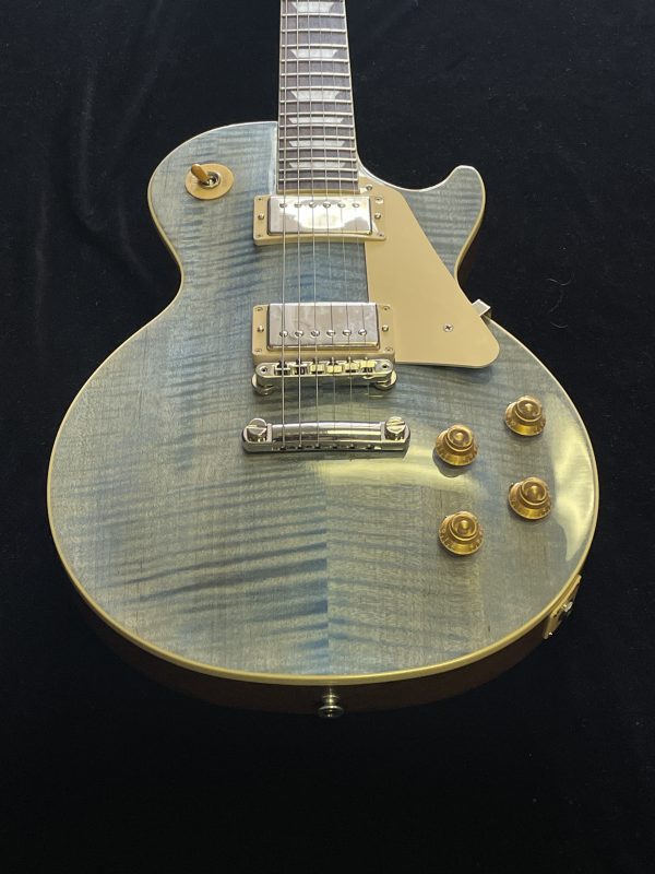 Gibson Les Paul Standard 2023 Ocean Blue Figured Top - Image 4