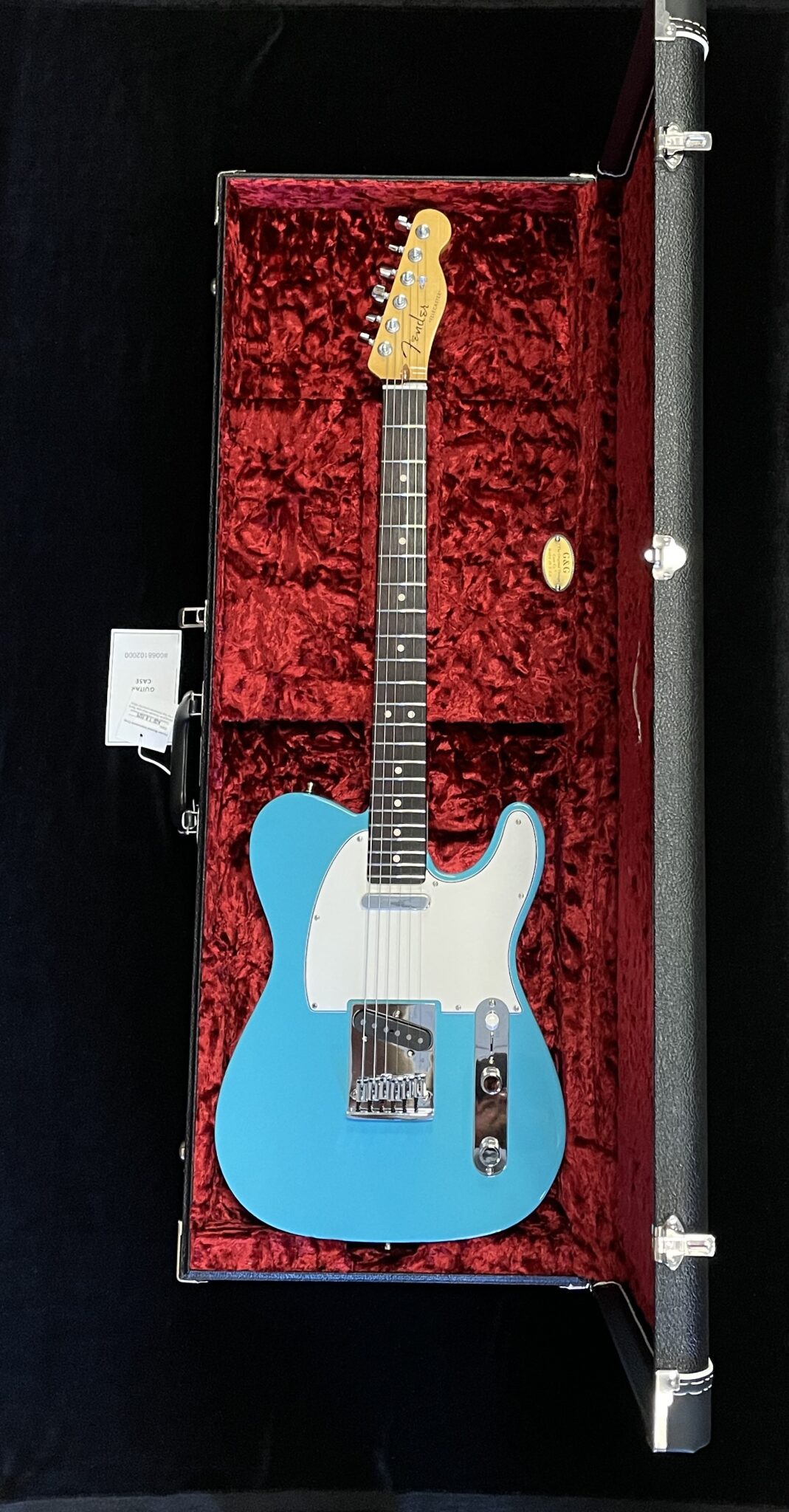 Fender Custom Shop Custom Deluxe Telecaster w/Twisted Tele Pickups Taos Turquoise - Image 3