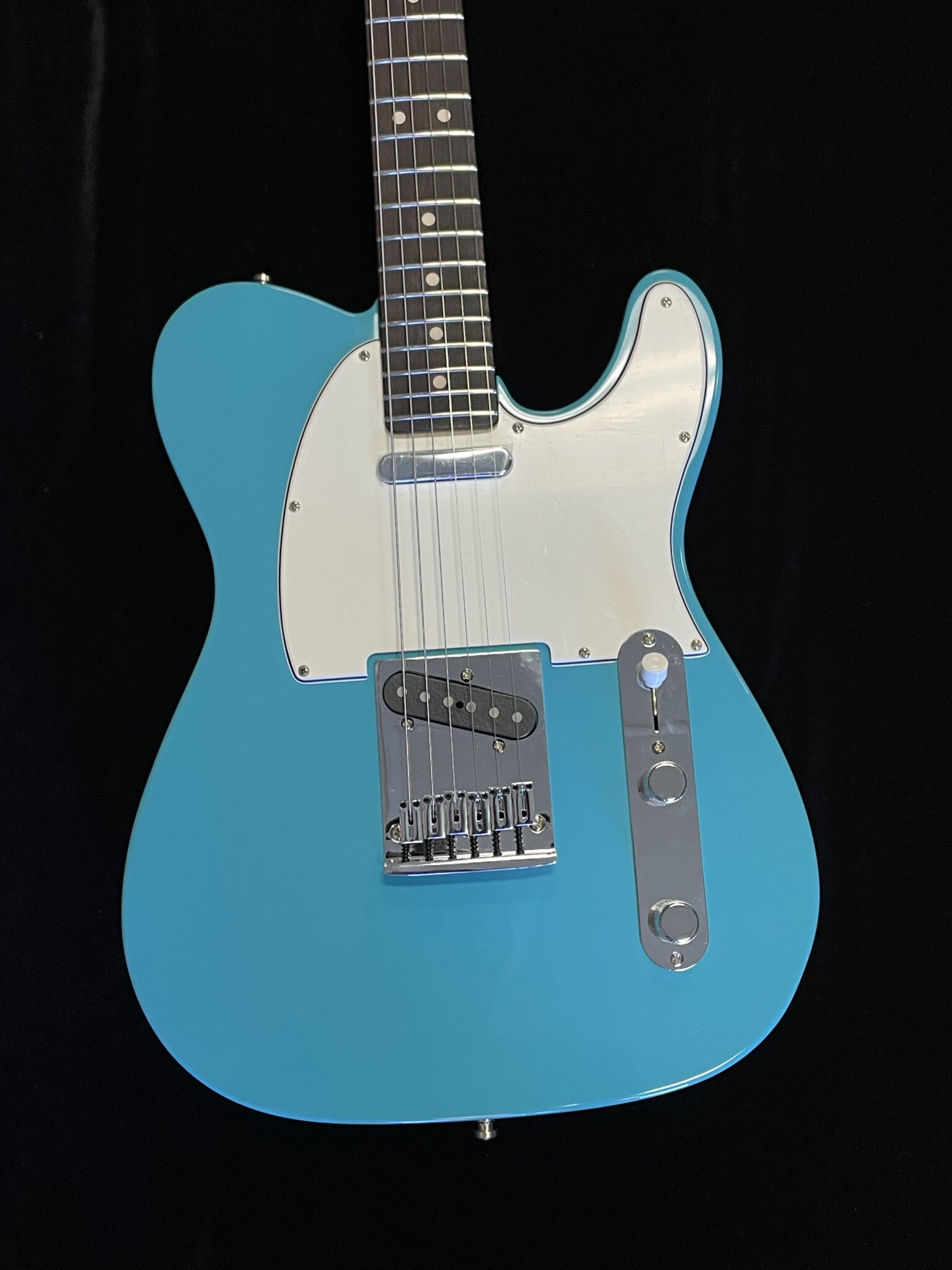 Fender Custom Shop Custom Deluxe Telecaster w/Twisted Tele Pickups Taos Turquoise - Image 5