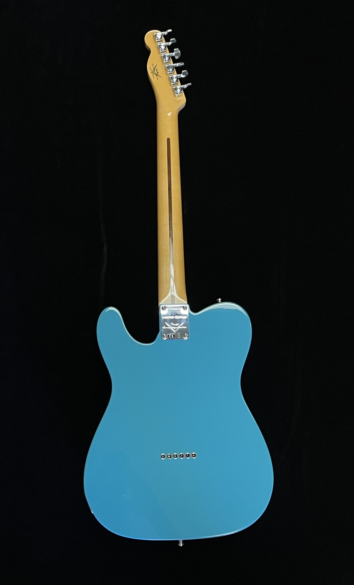 Fender Custom Shop Custom Deluxe Telecaster w/Twisted Tele Pickups Taos Turquoise - Image 9