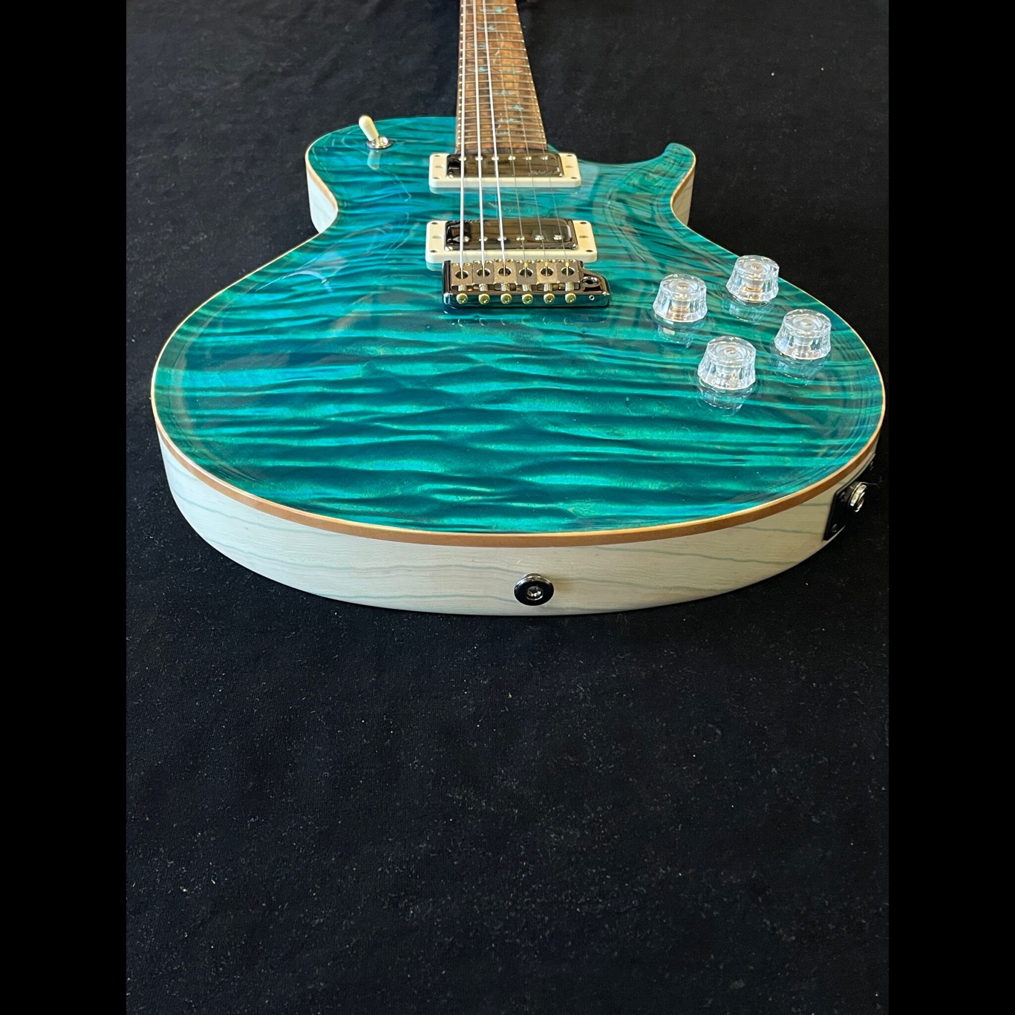 Private Stock Paul Reed Smith Quilted Maple McCarty 594 Singlecut Turquoise - Image 5