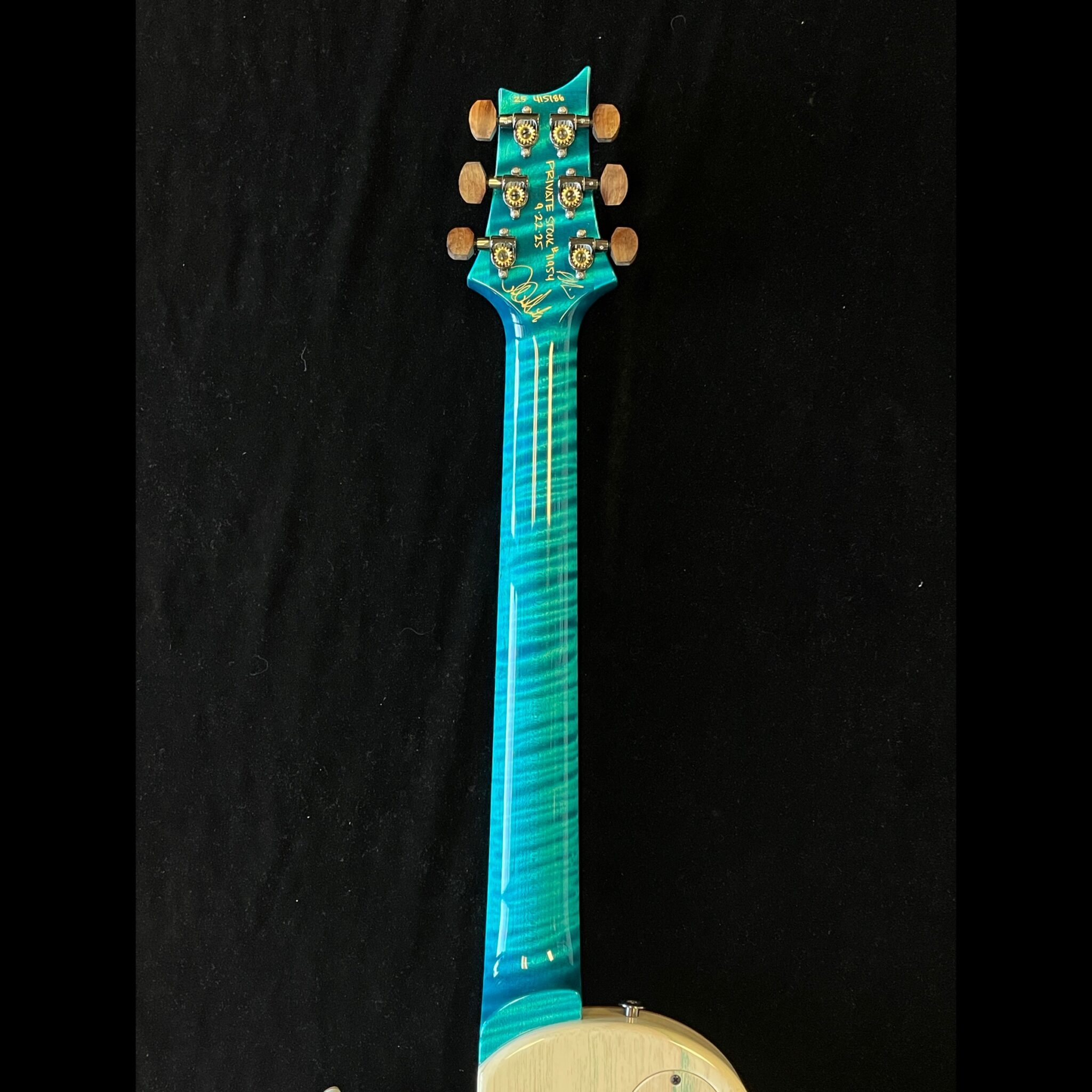 Private Stock Paul Reed Smith Quilted Maple McCarty 594 Singlecut Turquoise - Image 16